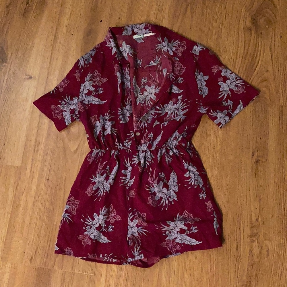 Kimchi Blue Floral Romper